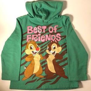 Disney Chipmunks pull-over, green